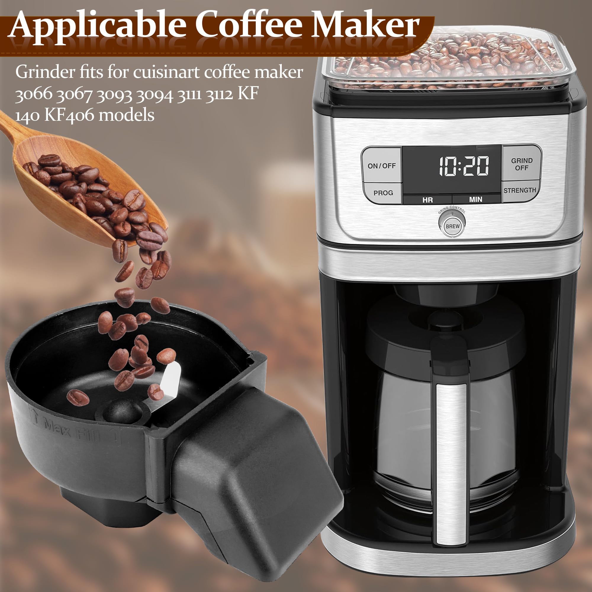 Amazon.com: DGB-500GRD Coffee Maker Grinder Basket Fit for